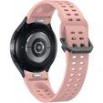 Pasek Silikonowy do Samsung Galaxy Watch 4/5/6 40/42/43/44/45/46/47MM, Różowy