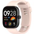 Pasek Silikonowy do Xiaomi Redmi Watch 4 / Smart Band 8 Pro, Różowy