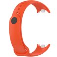 Pasek Silikonowy do Xiaomi Smart Mi Band 8 / Xiaomi Smart Mi Band 9, Pomarańczowy