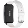 Pasek Skórzany do Huawei Band 8 / Huawei Band 9, Biały