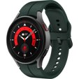 Pasek silikonowy do Samsung Galaxy Watch 4/5/6 40/42/43/44/45/46/47mm, Zielony