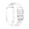 Pasek z Etui Translucent do Huawei Band 6 / Honor Band 6, Clear