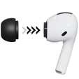 Silikonowe gumki do słuchawek Apple Airpods Pro, Black