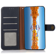 Skórzane Etui KHAZNEH RFID do Xiaomi Redmi Note 13 Pro 5G, Litchi Texture, niebieskie
