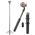 Spigen S560W MagSafe Bluetooth Kijek Selfie Stick Tripod, Czarny