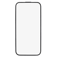 Szkło Hartowane 3D do iPhone 15, z osłoną głośnika, czarne